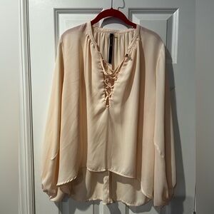 Elegant Cream Blouse